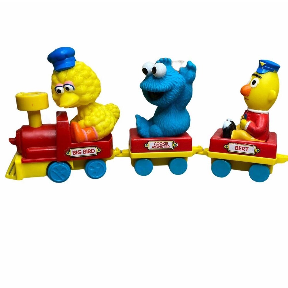 Vintage Sesame Street toy train